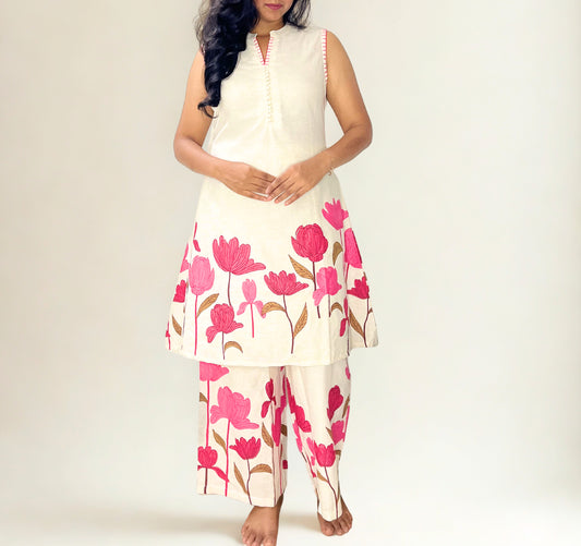 Tivah Lotus Blush Co-ord Set