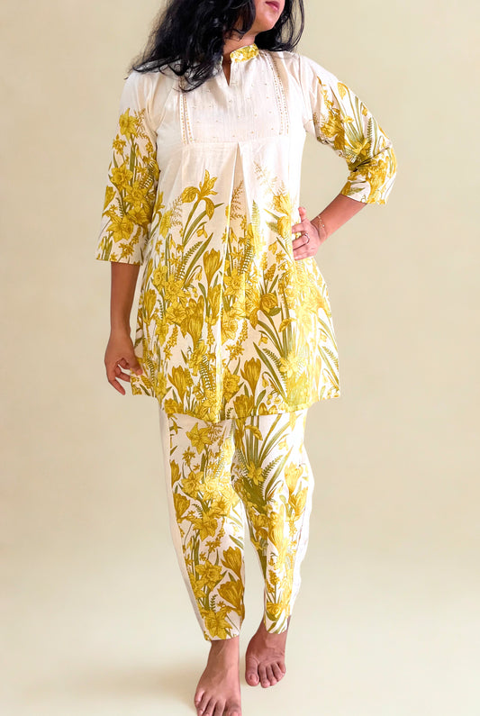 Tivah Marigold Bloom Co-ord Set