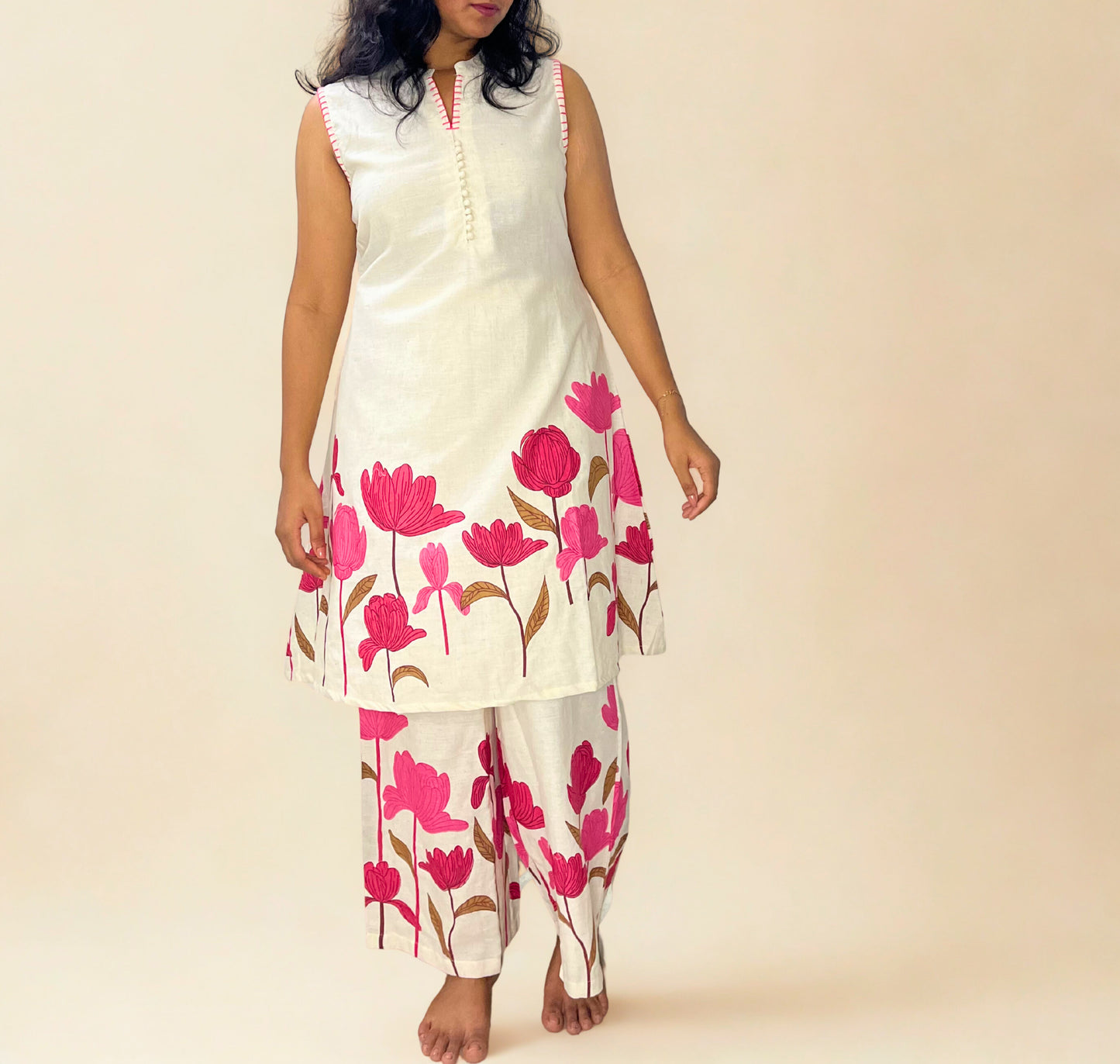 Tivah Lotus Blush Co-ord Set